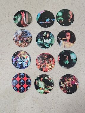 Vintage 1995 Casper The Friendly Ghost POGs (Lot Of 12)